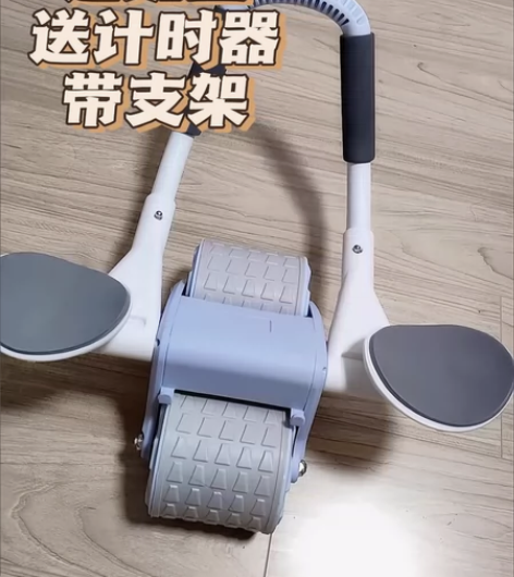 全新新款健腹轮卷腹器！自动回弹卷腹练腹肌瘦...