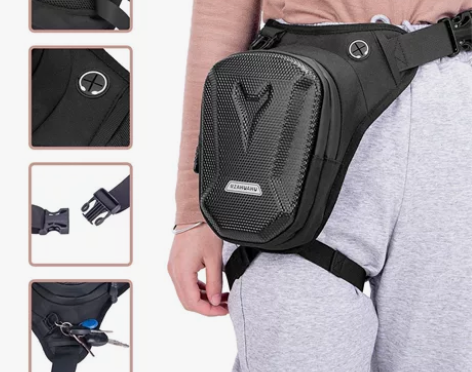 全新包邮战术腿包男士骑行摩托车机车多功能防...