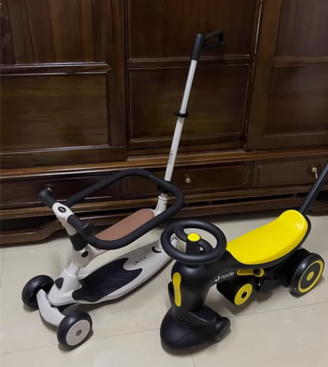 贝易极客四合一滑板车（包邮）#滑板车 云母...