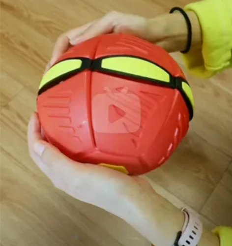 抖音弹力踩踩球魔幻飞碟球脚踩变形球益智儿童...