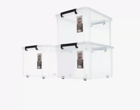 【秒杀3个83.98元包邮】禧天龙 收纳箱...