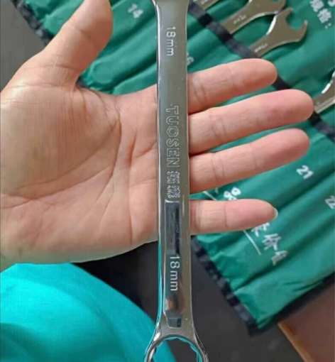 【拓森 清仓】两用扳手套装开口梅花镜面呆梅...