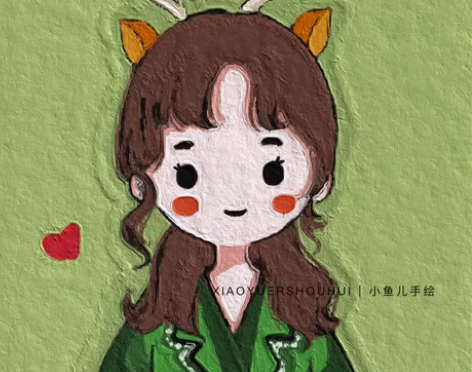 Q版手绘头像画卡通真人照片动漫人像漫画头像...