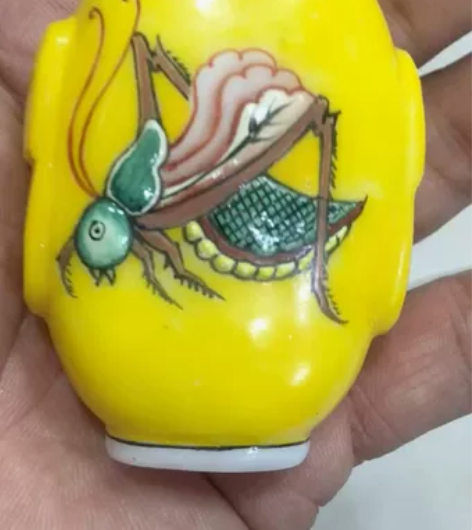 鼻烟壶 琉璃的手绘的鼻烟壶¥991人想要