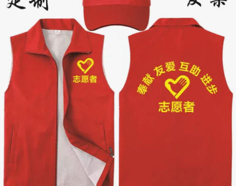 衣服衣服党员志愿者马甲定制公益义工服装疫情...