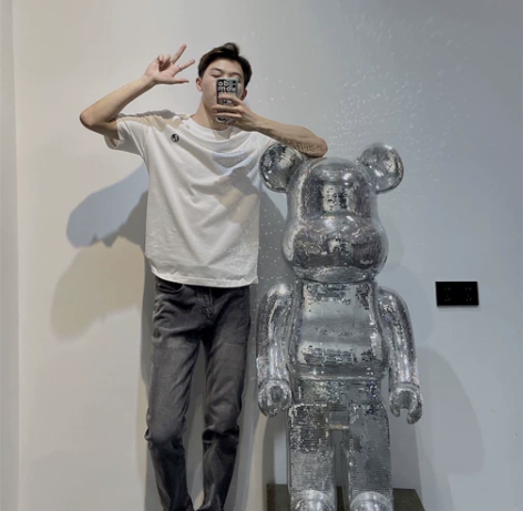 【急售】潮流布灵熊暴力熊存钱罐摆件卡通创意...