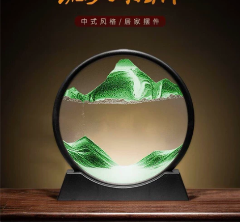 清货！沙漏流沙画创意礼物桌面摆件装饰流沙画...