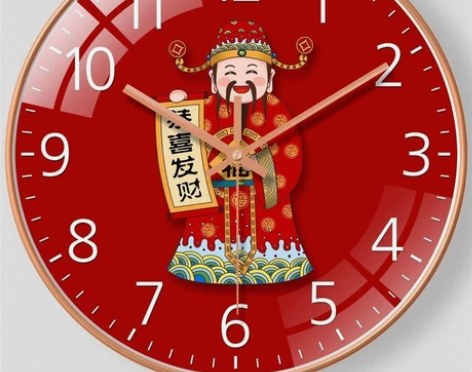 新中式钟表挂钟静音时尚简约挂墙免打孔 仓库...