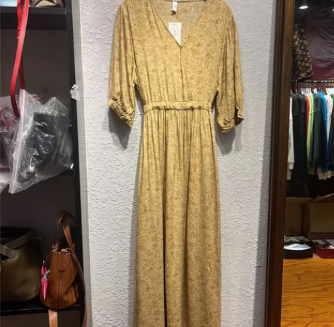 纯棉裙子，裙长126、胸围98、田园风，特...