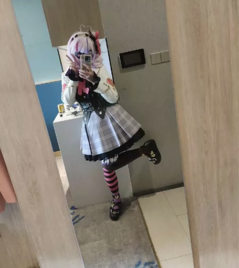 彩虹社maria大全套，l码，去漫展穿了一...