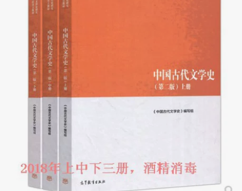 二手中国古代文学史第二2版上中下册袁世硕陈...